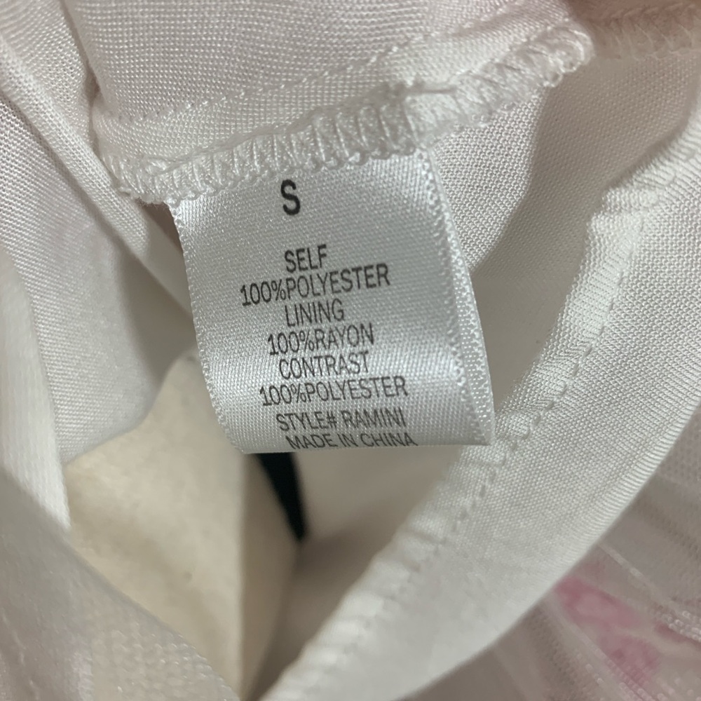 Francesca’s Pink Floral Tie-Shoulder Ruffle Dress – Women’s Small 🌸 - Picture 7 of 7